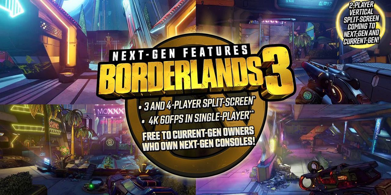 Split-screen in Borderlands 3
