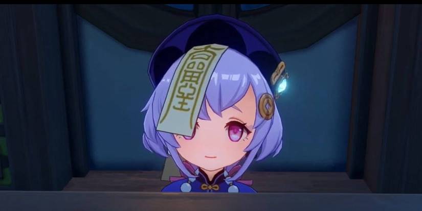 Genshin Impact Qiqi Zombie Talisman Child Bubu Pharmacy