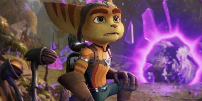 ratchet in front of rift