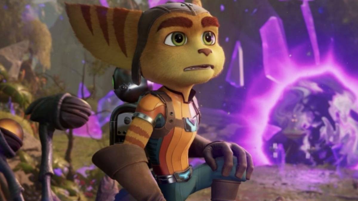 ratchet in front of rift