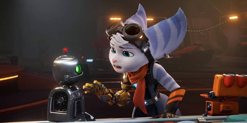 ratchet and clank rift apart rivet and clank talking