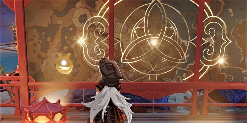 Genshin Impact Razor Mora Screen Illuminated Lantern Rite