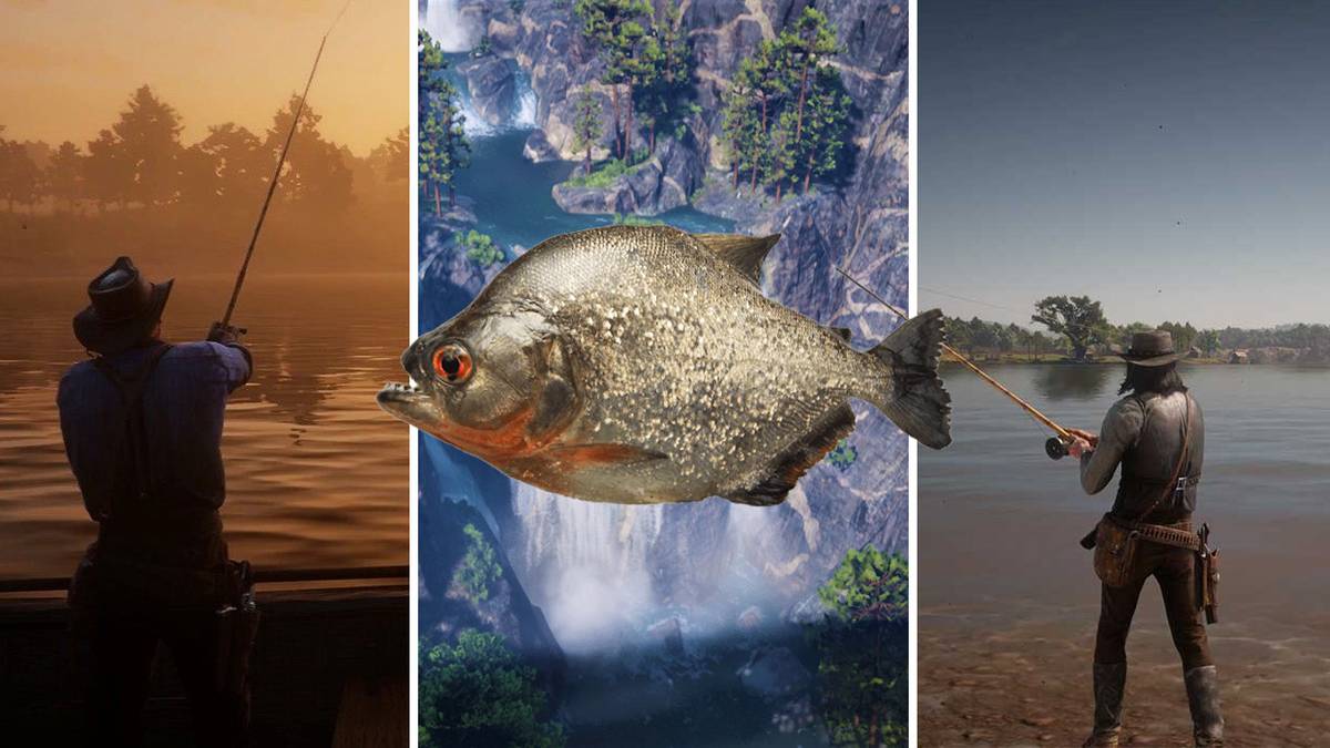 The fish in Red Dead Redemption 2 are very true to life