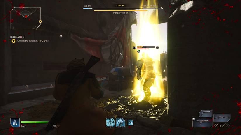 Payback boss fight healing skill