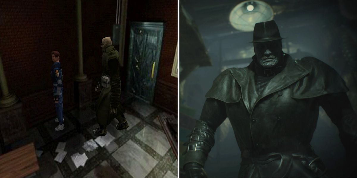 Мистер Икс в Resident Evil 2 (оригинал и ремейк)