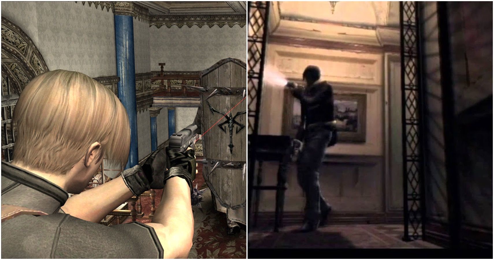 resident evil 4 split image