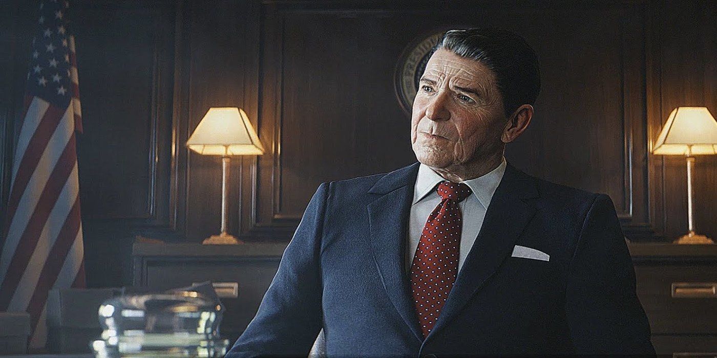 ronald reagan looks to side black ops cold war cod