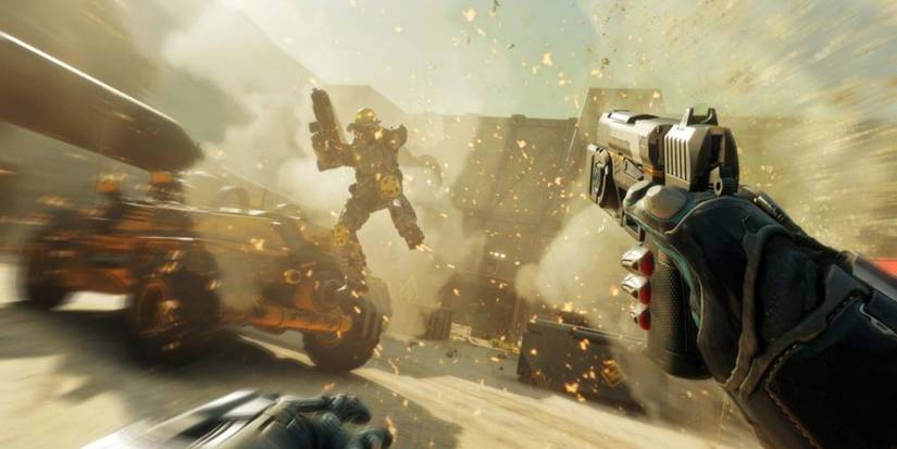 Rage 2, pistol combat, default