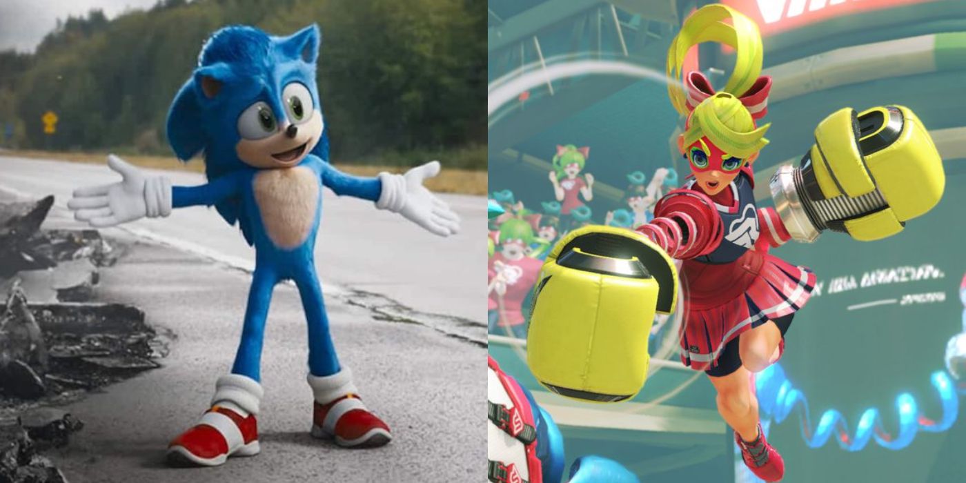 sonic the hedgehog arms crossover