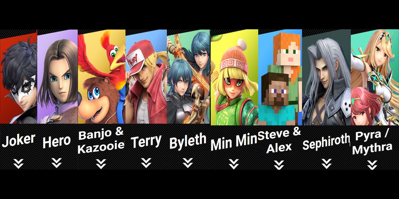 SSBU DLC characters