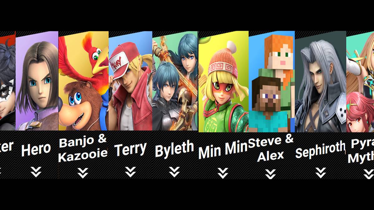 SSBU DLC characters