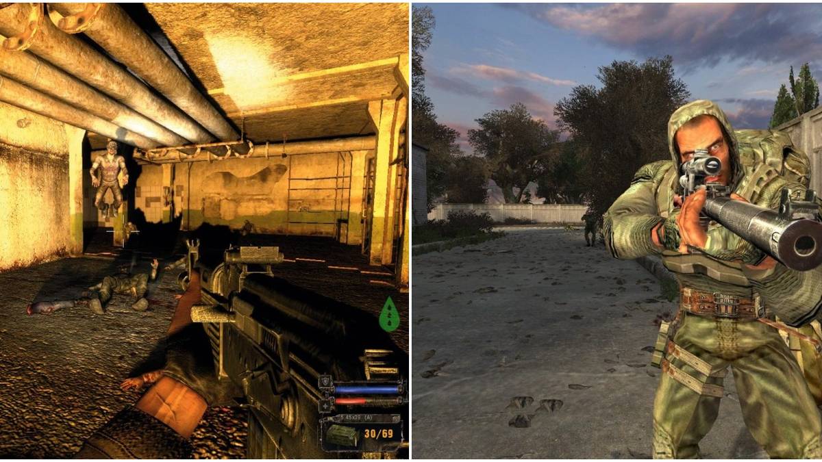 stalker shadow of chernobyl split image