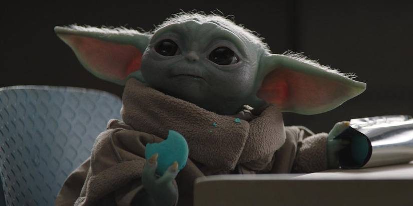 star wars mandalorian the child cookie