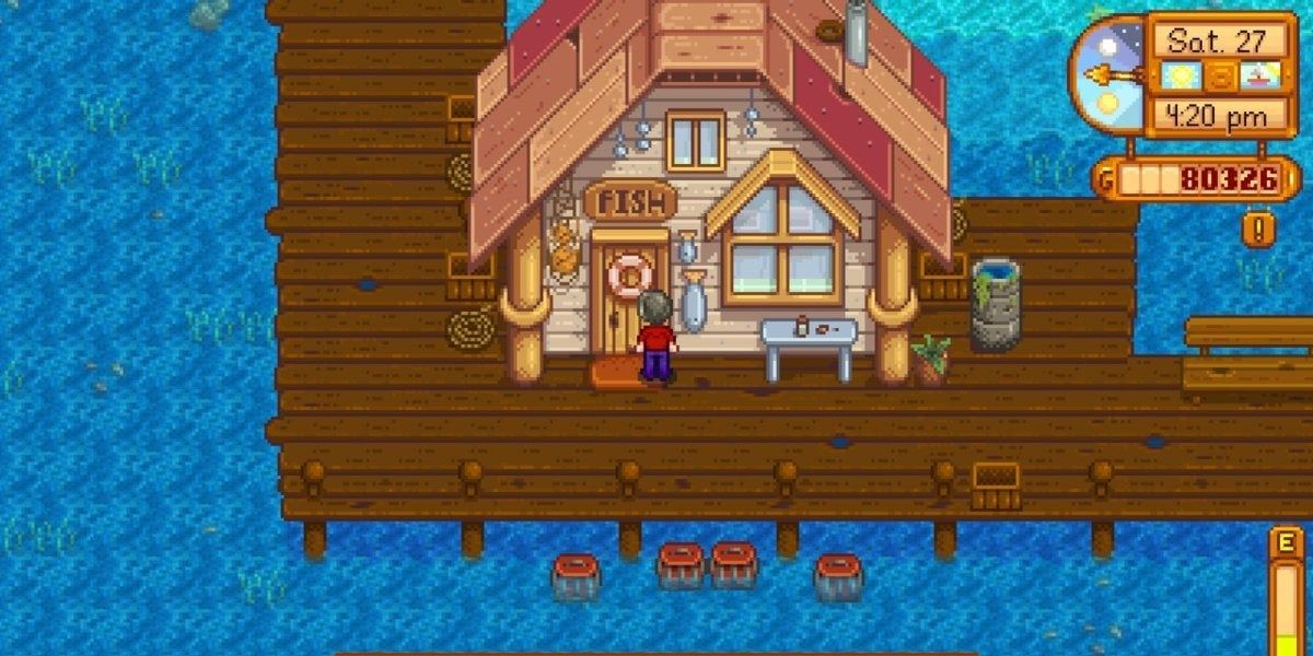 Willy's Fish Shop in Stardew Valley
