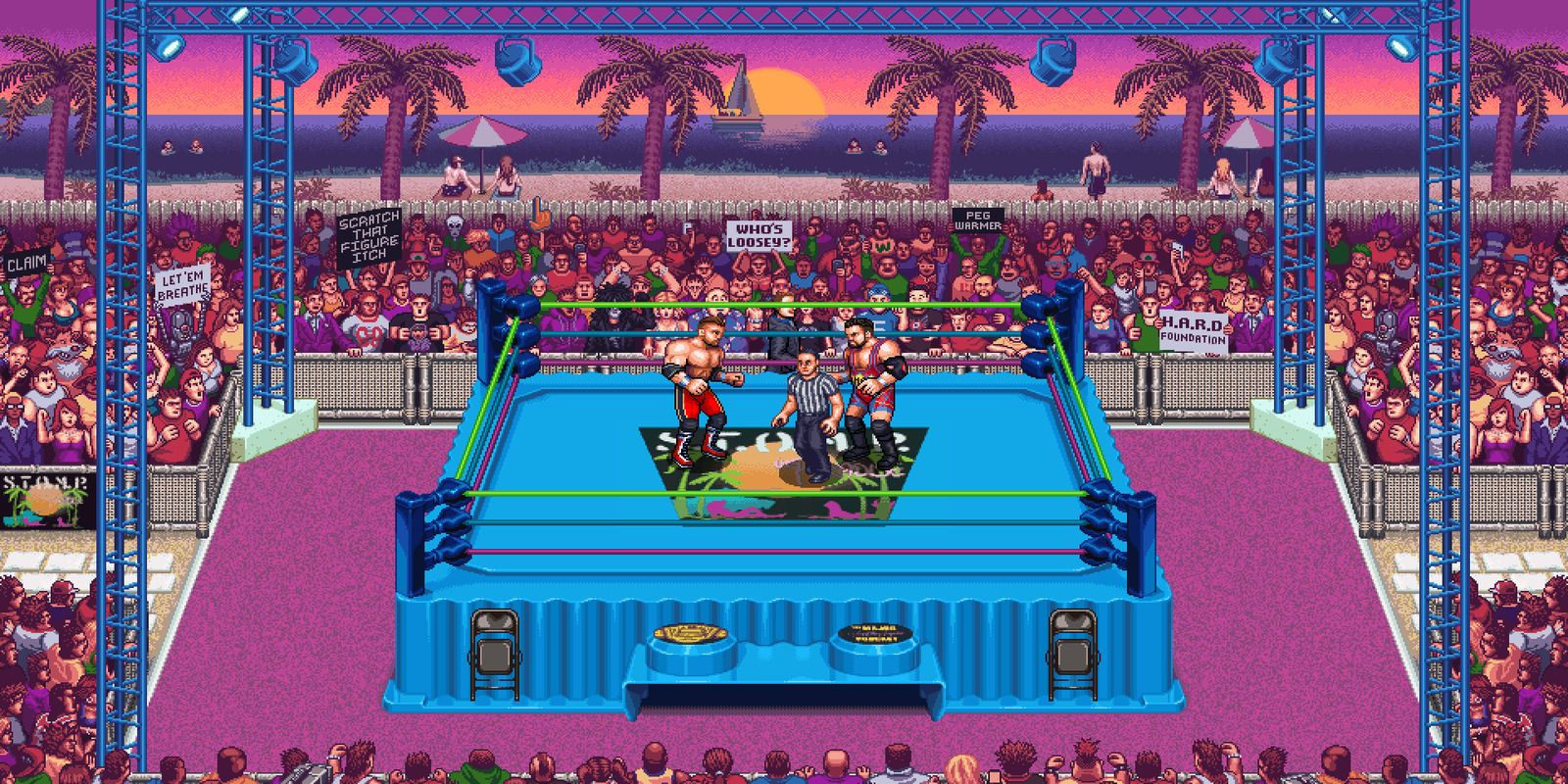 RetroMania Wrestling Arena - Stomp In Paradise