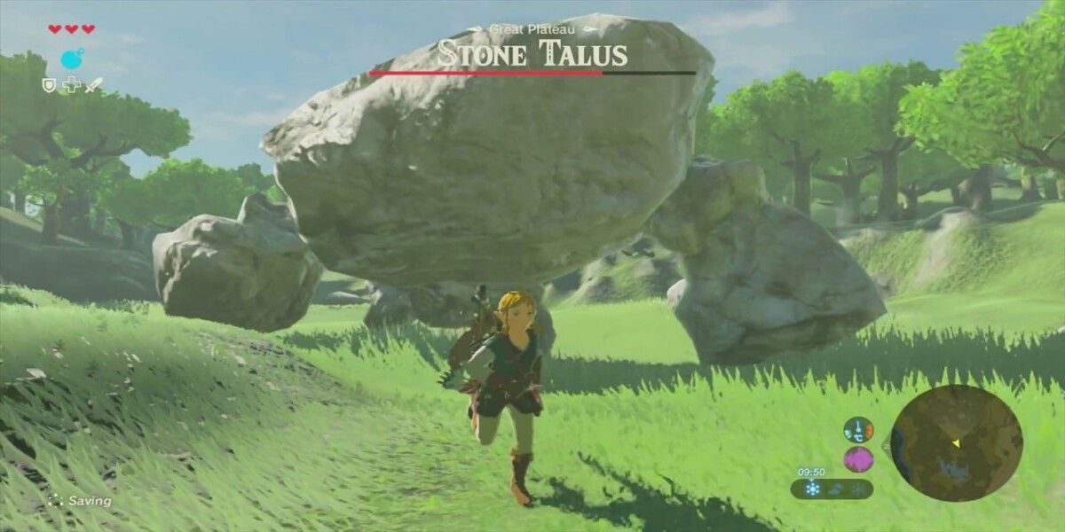 Stone Talus chasing Link