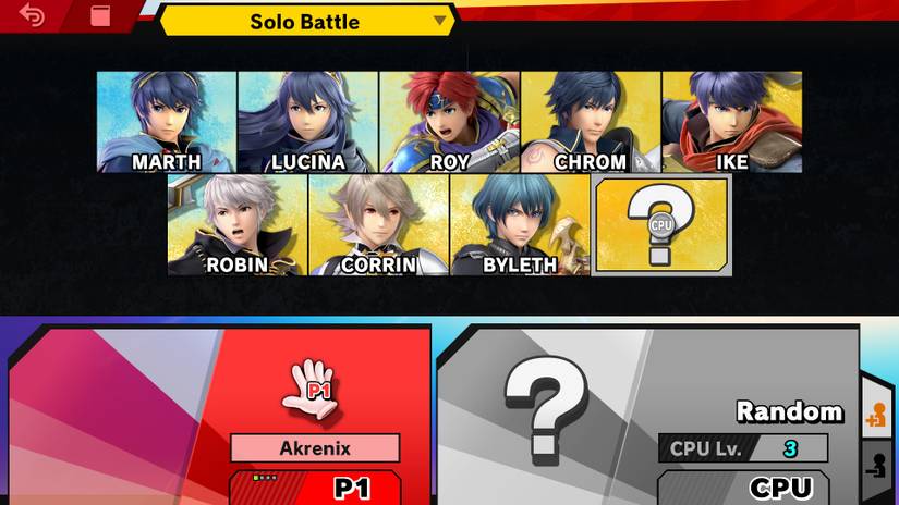 super smash bros ultimate fire emblem