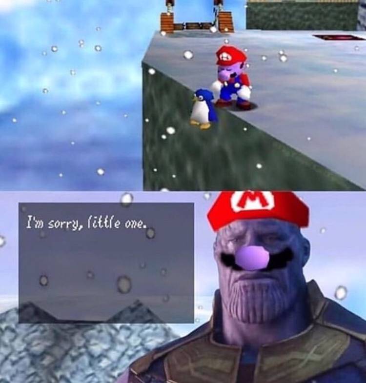 Old Video Game Memes Relevant Penguin