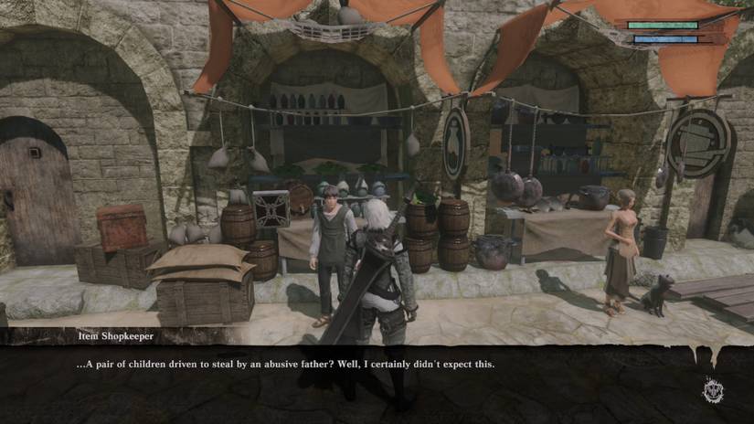 item shopkeeper village