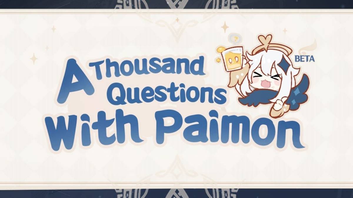 thousand questions paimon genshin impact 2021