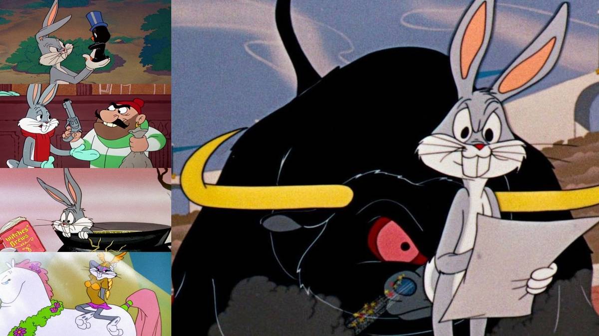 Bugs Bunny shorts, Bully for Bugs, A Witch's Tangles Hare, Klondike Bunny. What's OPera Doc