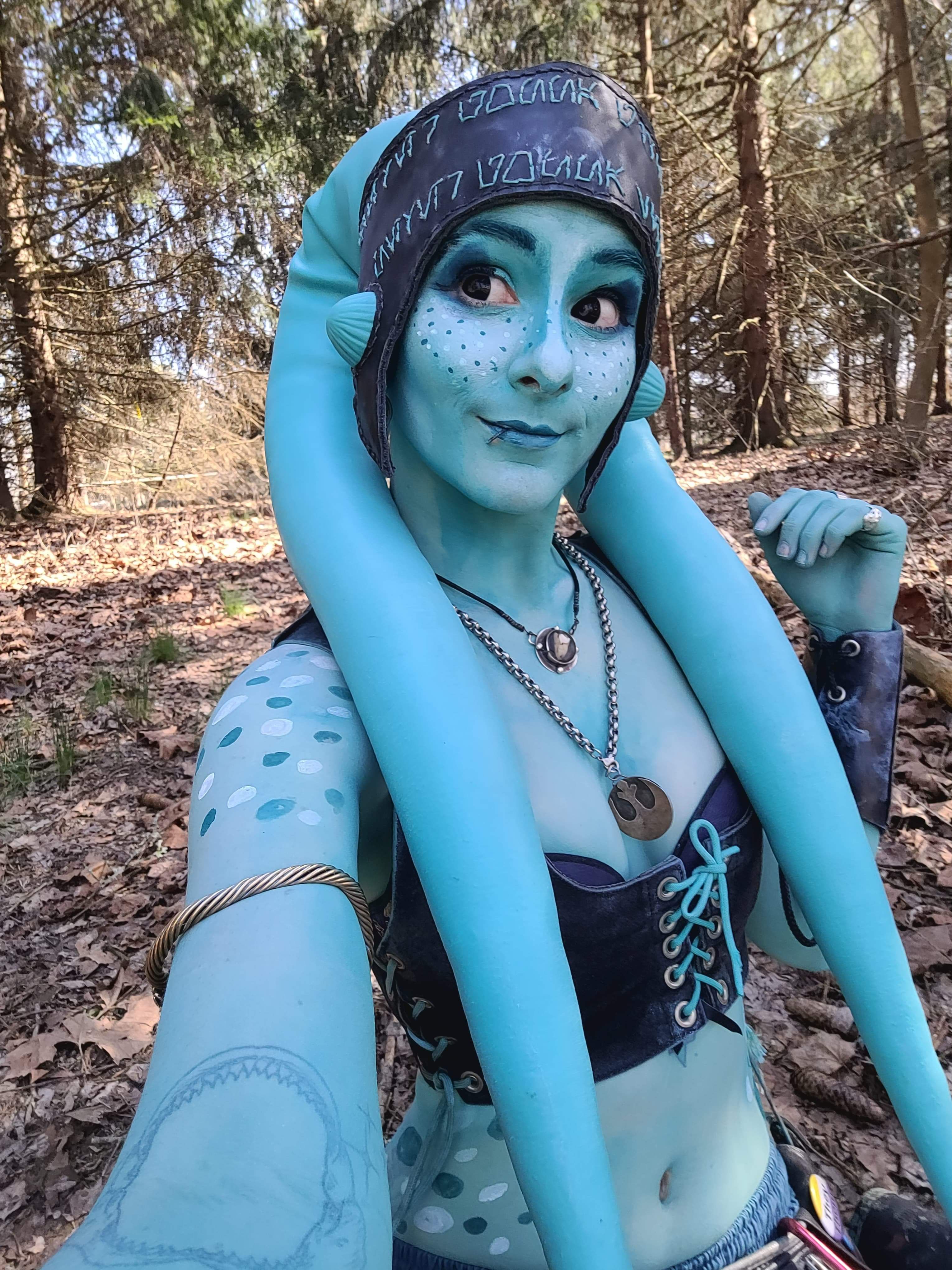 This Star Wars Twi lek Cosplay Looks Otherworldly