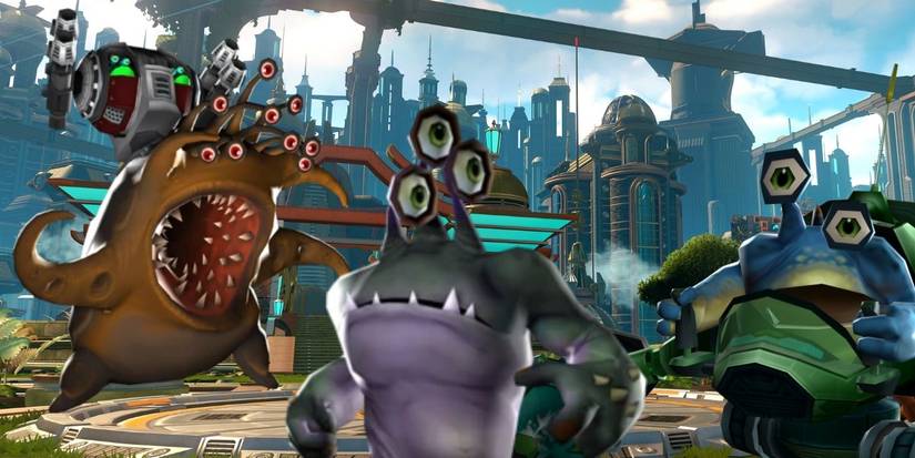 tyhrranoids ratchet and clank alien