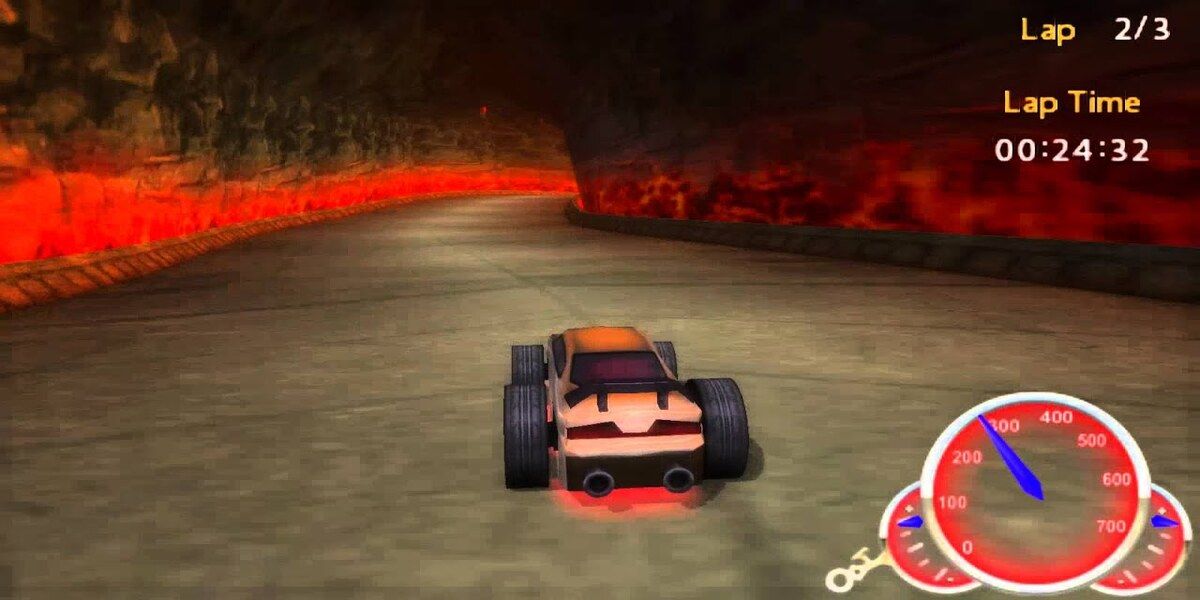 Hot Wheels: Ultimate Racing - racing gameplay