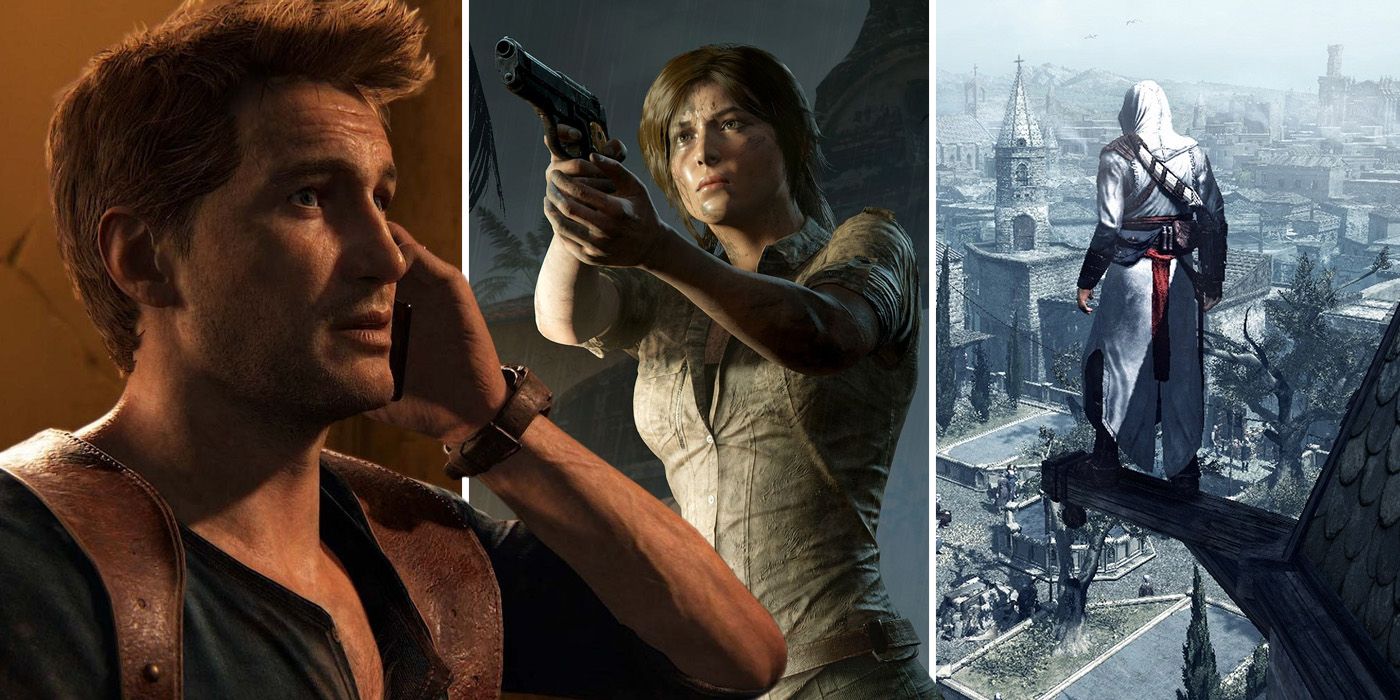 Uncharted, Tomb Raider and Assassin's Creed