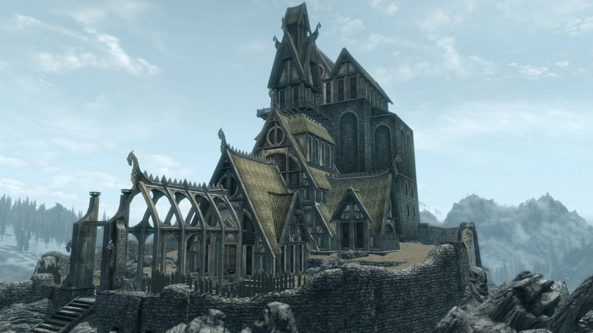 skyrim dragonsreach