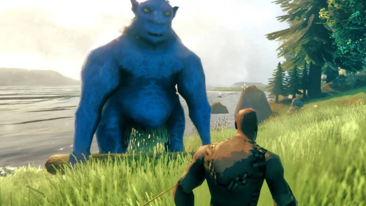 valheim original troll screenshot