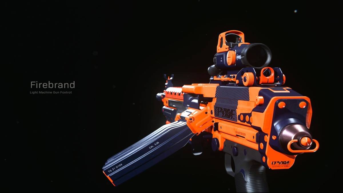 cod warzone firebrand bruen blueprint