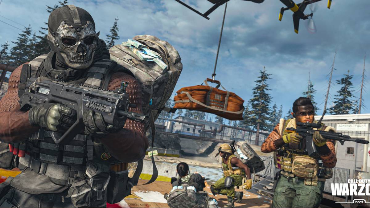 call of duty warzone soldiers airlift