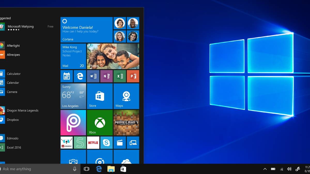 Windows 10 Start Menu