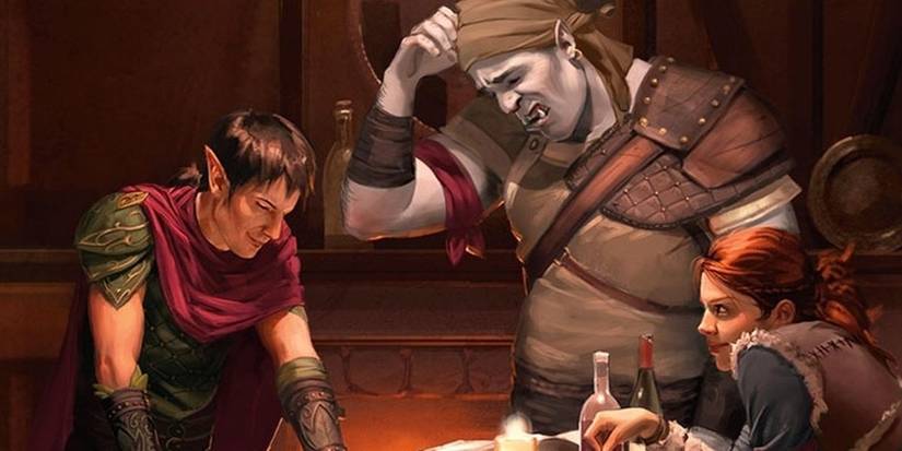 DnD 5e concept art of various characters