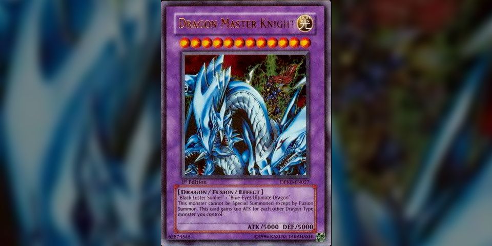 light dragon fusion effect monster card.