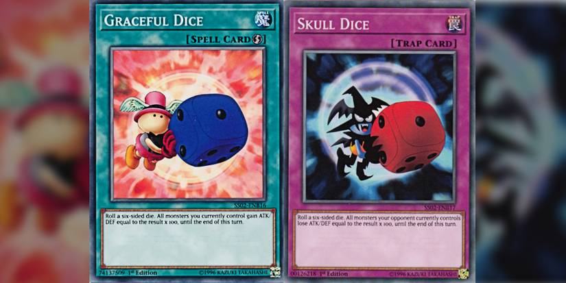 spell and trap cards that affect monster attack and defense for a single turn.