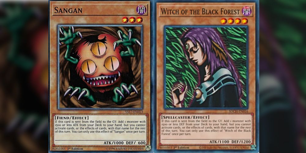 two effect monsters that are great to search and draw monster cards.