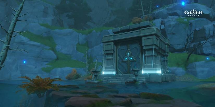 Genshin Impact Hidden Palace of Zhou Formula Entrance Swamp Mountain Eerie