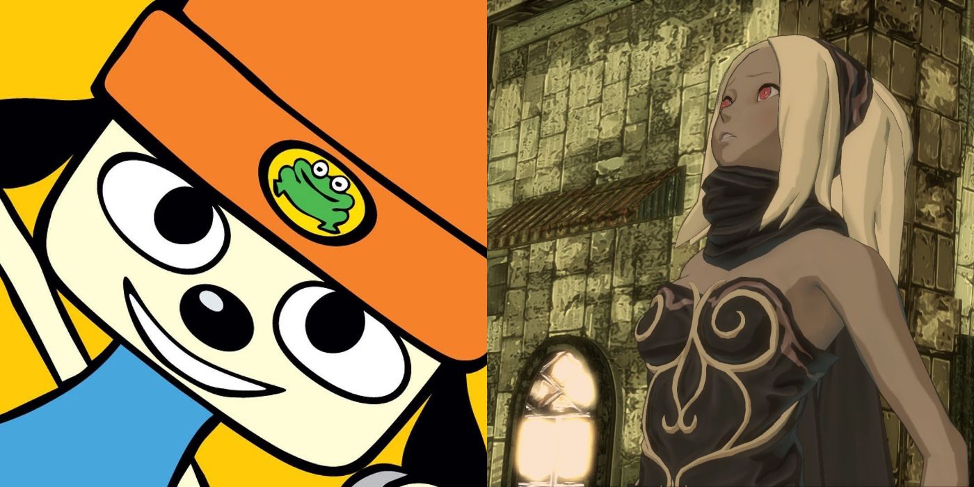 PaRappa The Rapper and Gravity Rush