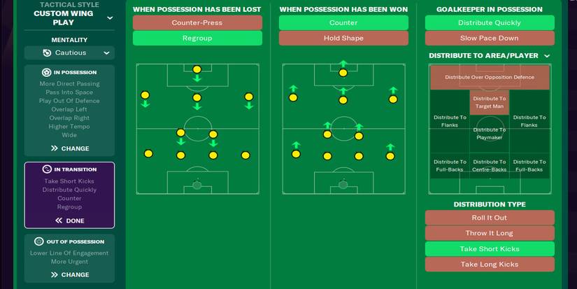 4231 counter attack - in transition