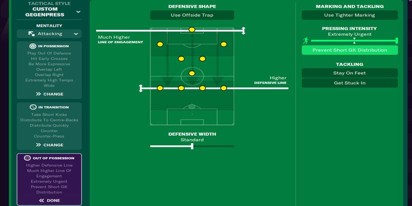 433 wing backs - out of possesion