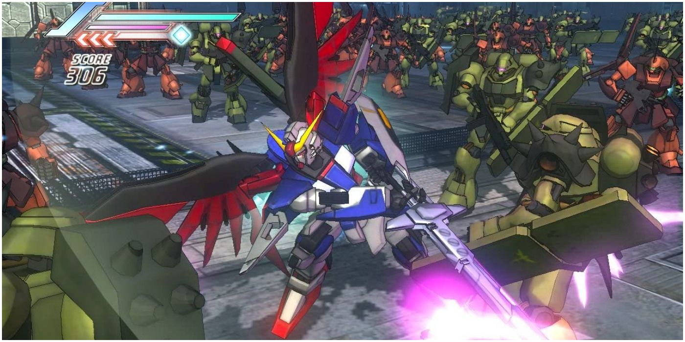 Dynasty Warriors Gundam 3 gameplay screenshot