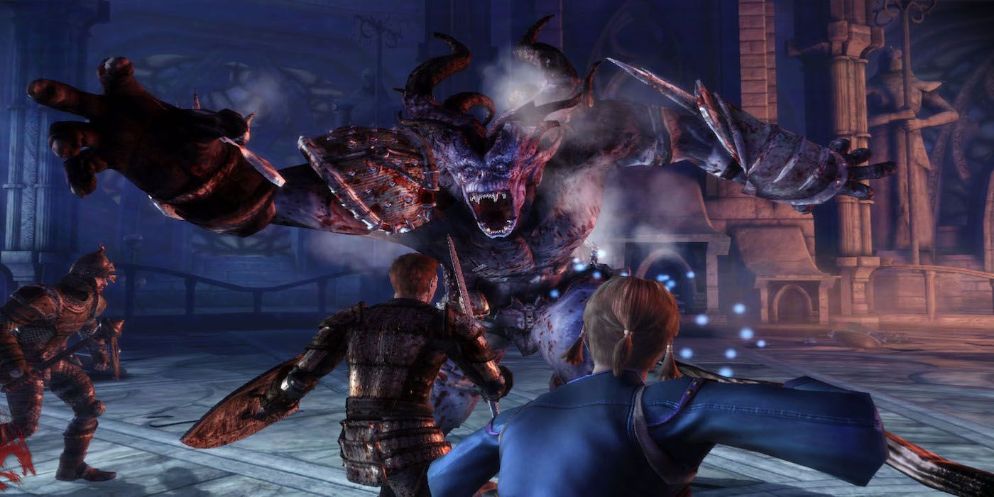 Dragon Age Origins gameplay screenshot