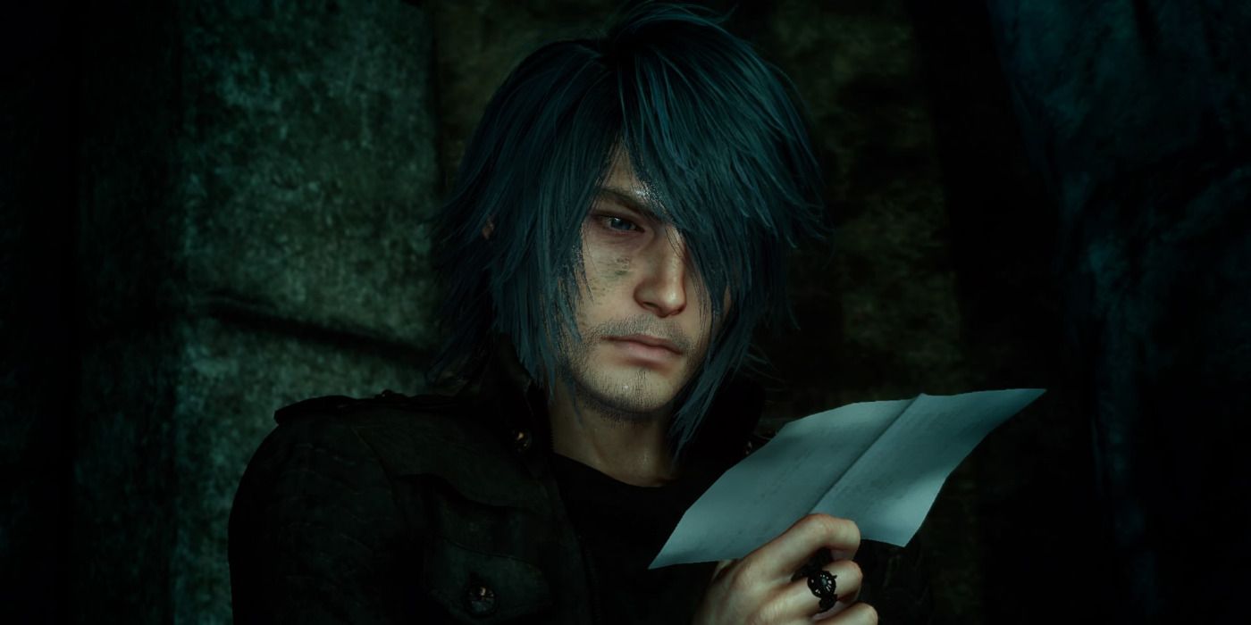 Noctis after the time skip in Final Fantasy XV