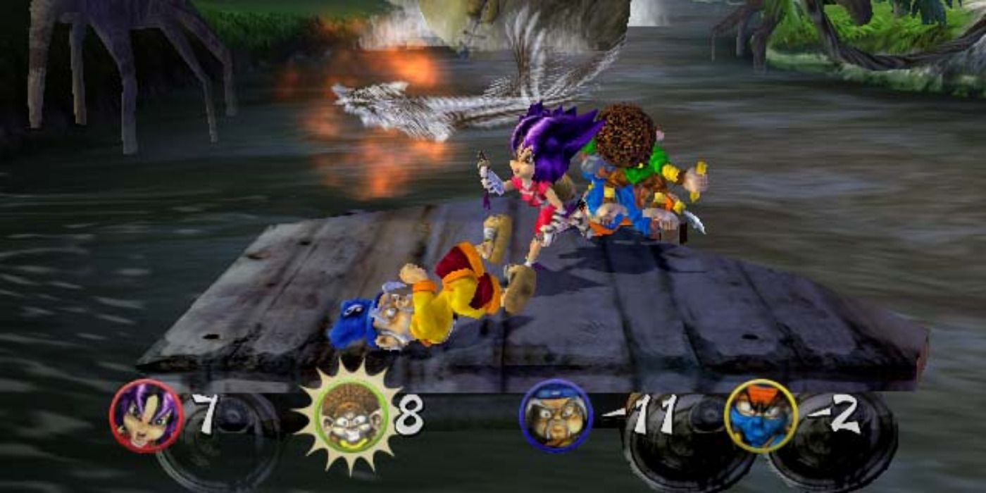 Kung Fu Chaos gameplay screenshot