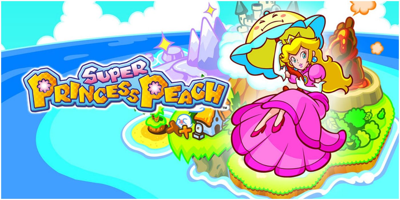The box art from Super Princess Peach
