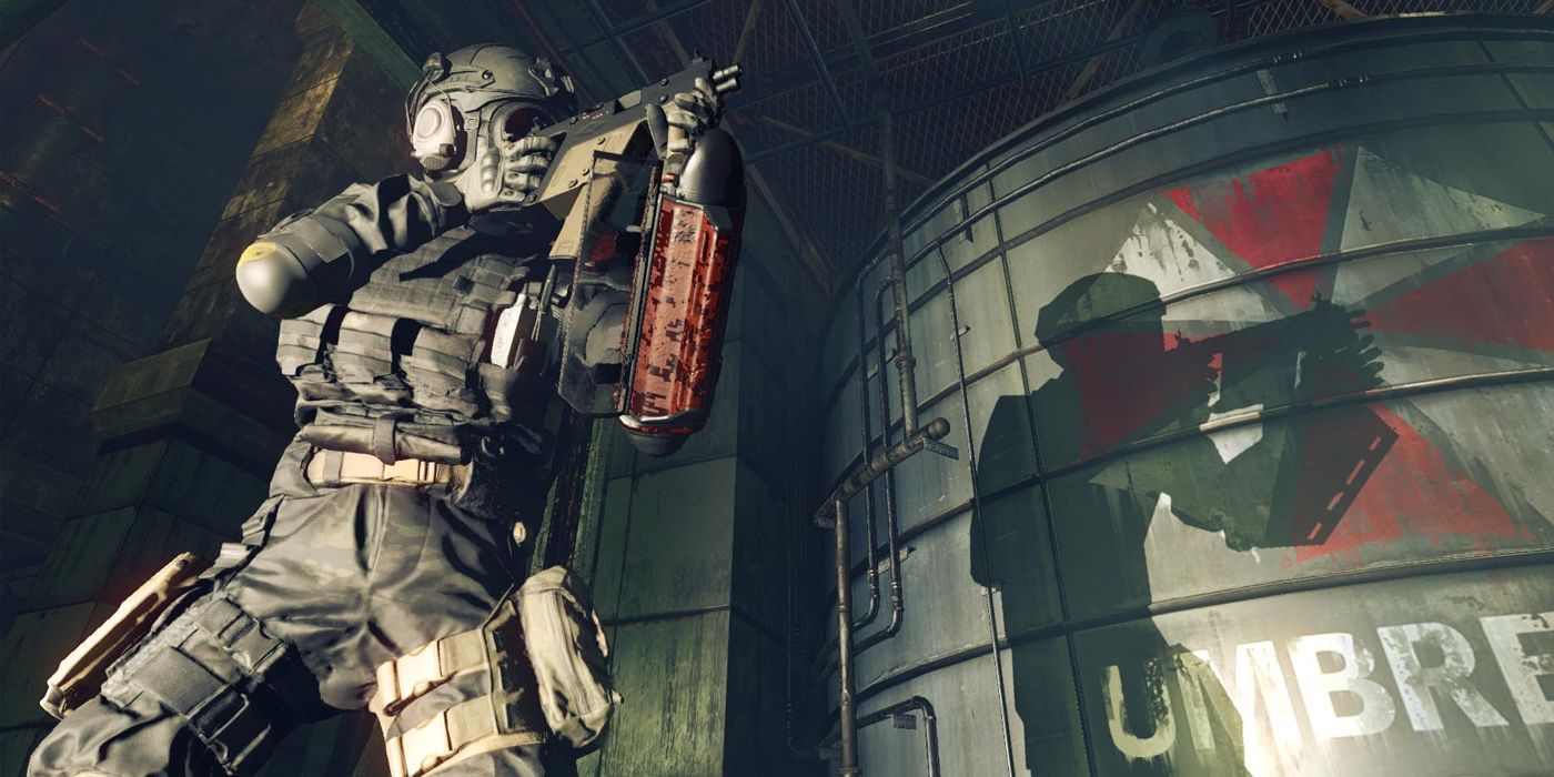 A Character in Umbrella Corps - Events Happening Between RE 7 And RE 8