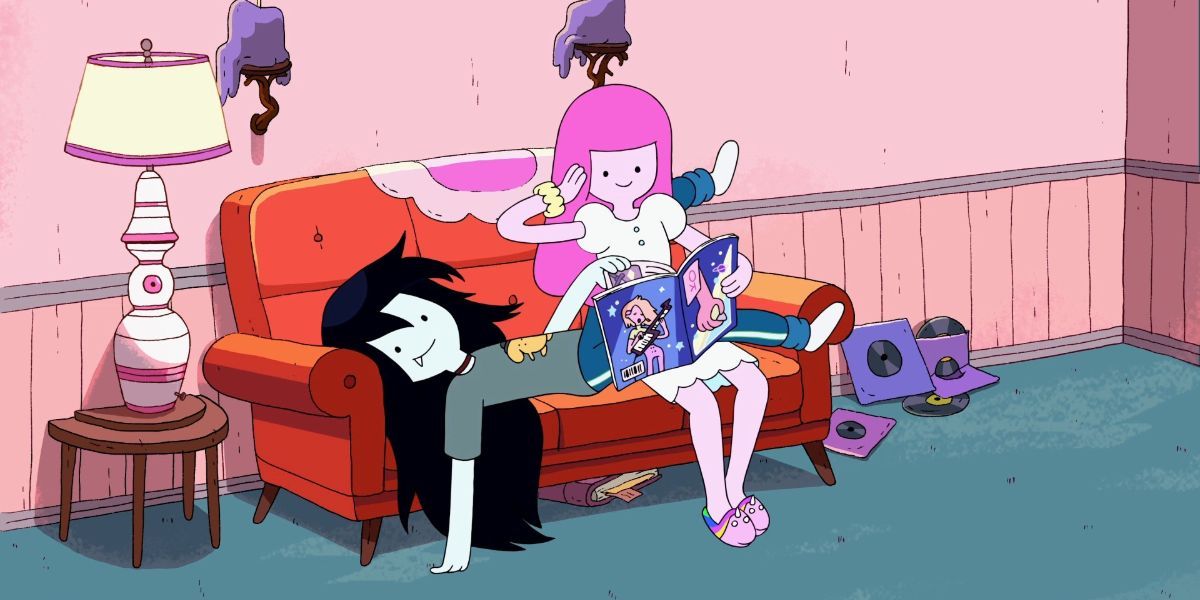 Adventure Time Marceline And Princess Bubblegum