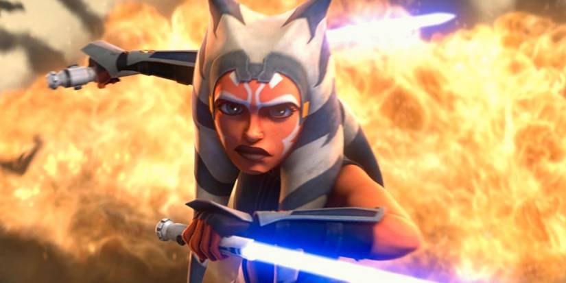 Ahsoka and Explosion Clone Wars